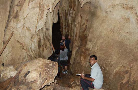 Andaman Lagoons - Popuplar Destination, Place to Visit or Sightseeing - Alfred Caves (Limestone Caves) at Diglipur (North and Middle Andaman) in Andaman Islands