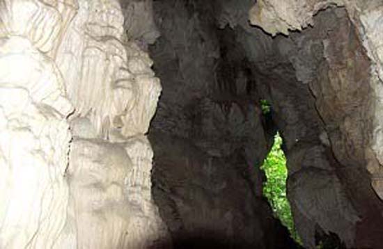 Andaman Lagoons - Popuplar Destination, Place to Visit or Sightseeing - Alfred Caves (Limestone Caves) at Diglipur (North and Middle Andaman) in Andaman Islands