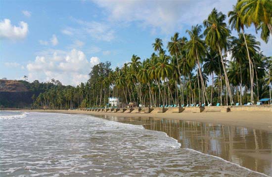 Andaman Lagoons - Popuplar Destination, City Tour, Place to Visit or Sightseeing - Corbyn's Cove Beach at Port Blair in Andaman Islands