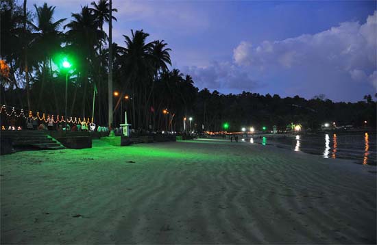 Andaman Lagoons - Popuplar Destination, City Tour, Place to Visit or Sightseeing - Corbyn's Cove Beach at Port Blair in Andaman Islands