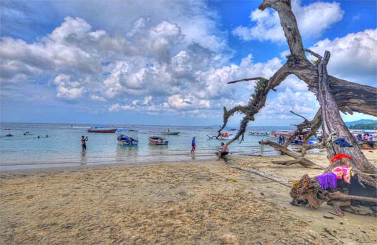 Andaman Lagoons - Popuplar Destination, Place to Visit or Sightseeing - Elephant Beach (Trekking, Snorkeling, Underwater Sea Walk, Jet Ski Ride, Banana Ride, Sofa Ride, Glass Bottom Boat Ride) at Havelock Island in Andaman Islands