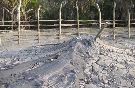 Andaman Lagoons - Popuplar Destination, Place to Visit or Sightseeing - Mud Volcano at Baratang Island (North and Middle Andaman) in Andaman Islands