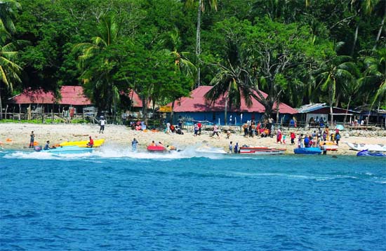 Andaman Lagoons - Popuplar Destination, Beach, Place to Visit or Sightseeing - North Bay or Coral Island at Port Blair in Andaman Islands