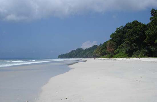 Andaman Lagoons - Popuplar Destination, Place to Visit or Sightseeing - Radhanagar Beach (ranked among Asia's Top 10 beaches, Sunrise Point, Sunset Point) at Havelock Island in Andaman Islands