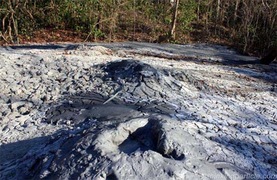 Andaman Lagoons - Popuplar Destination, Place to Visit or Sightseeing - Mud Volcano at Shyam Nagar at Diglipur (North and Middle Andaman) in Andaman Islands