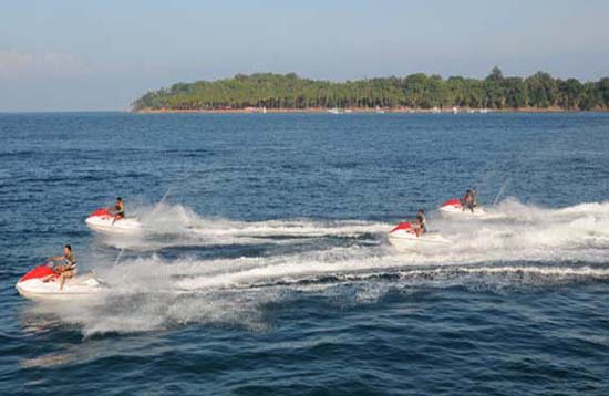 Andaman Lagoons - Popuplar Destination, City Tour, Place to Visit or Sightseeing - Rajiv Gandhi Water Sports Complex or Andaman Water Sports Complex at Port Blair in Andaman Islands