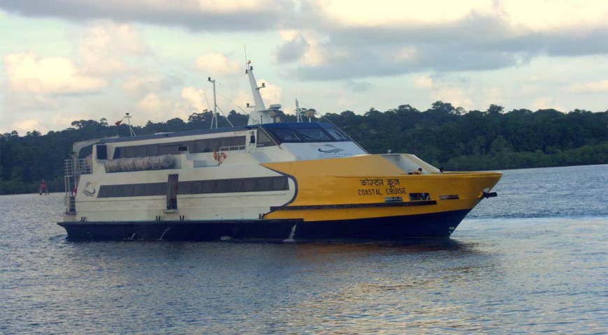 Andaman Lagoons - Private Ferry Services for Port Blair, Havelock Island, Neil Island in Andaman Islands - Coastal Cruise (a High Speed Luxury Private Catamaran Passenger Ferry)