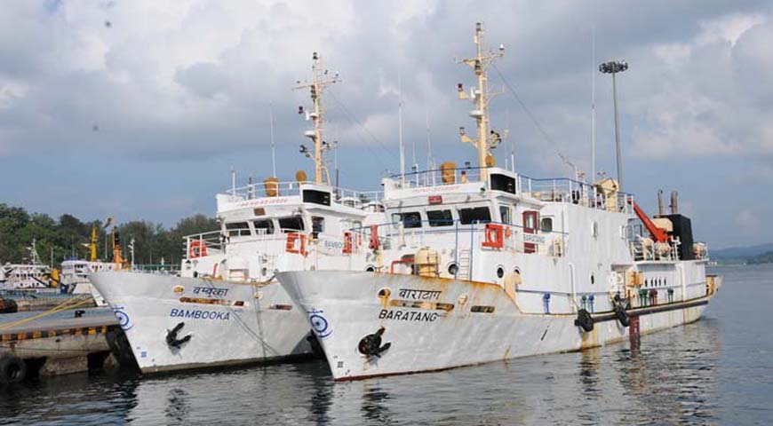 Andaman Lagoons - Government or Govt. Ferry Services for Port Blair, Havelock Island, Neil Island, Rangat in Andaman Islands