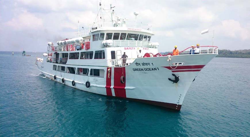 Andaman Lagoons - Private Ferry Services for Port Blair, Havelock Island in Andaman Islands - Green Ocean (a High Speed Luxury Private Catamaran Passenger Ferry)