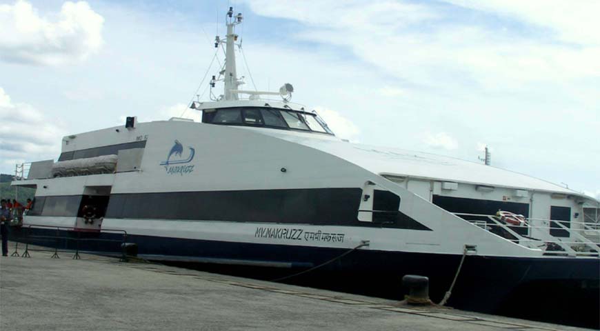 Andaman Lagoons - Private Ferry Services for Port Blair, Havelock Island, Neil Island in Andaman Islands - Makruzz (a High Speed Luxury Private Catamaran Passenger Ferry)