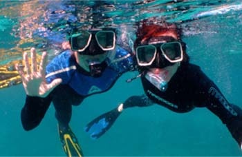 Andaman Lagoons - Popular Water Sports Activity or Adventure Activity Snorkeling at North Bay or Coral Island, Mahatma Gandhi Marine National Park Wandoor (Jolly Buoy Island, Red Skin Island) at Port Blair, Elephant Beach at Havelock Island, Bharatpur Beach at Neil Island in Andaman Islands